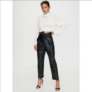 Wilfred Cream Rebecca Turtleneck Sweater Size: XS